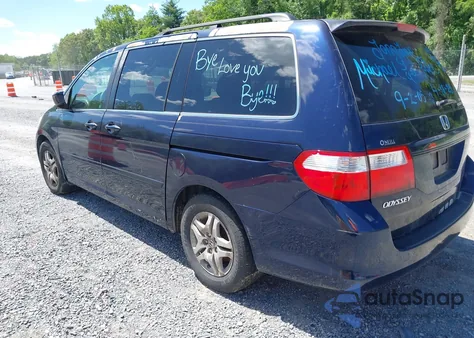 2006 Honda Odyssey Ex-L from USA, damaged, VIN 5FNRL386X6B059558